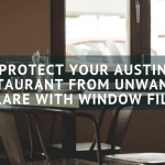 austin restaurant window film