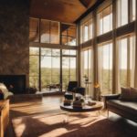 Austin home interior with sunlight filtering through glare reduction window film